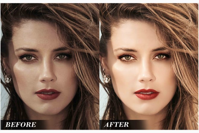 I will do high end skin retouch in photoshop within 24 hours