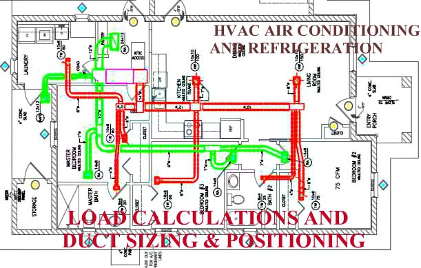 I will do hvac refrigeration cooling load calculation and design hvac ducts on revit