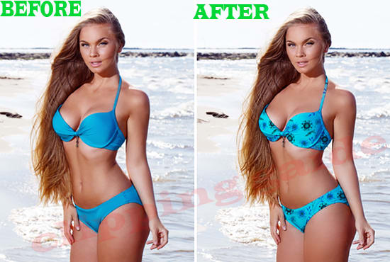 I will do image recolor, correction, pattern change in photoshop