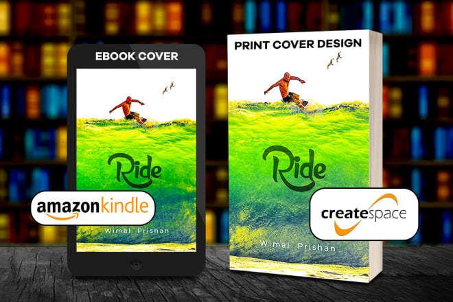 I will do kindle book cover design kdp book cover, ebook cover and createspace cover