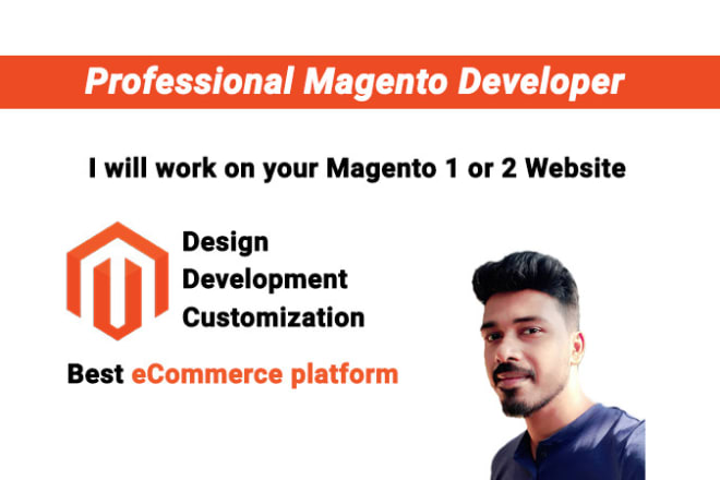 I will do magento 2 website design, development, and customization