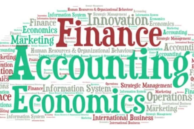 I will do online tutoring of accounting, finance, and economics