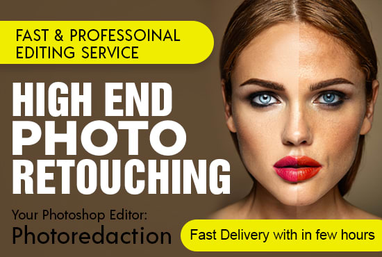 I will do portrait touch up in photoshop