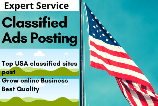 I will do post best classified ad in USA websites
