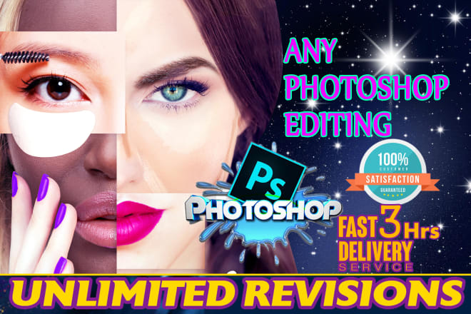 I will do product photography in photoshop editing