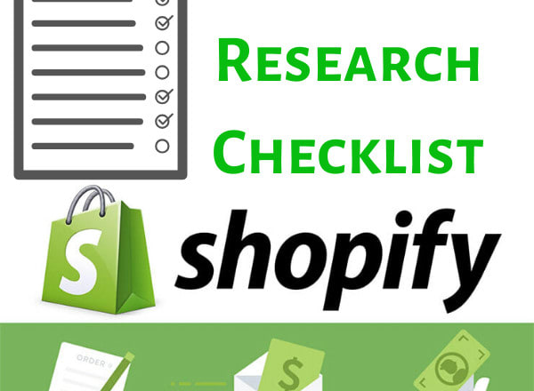 I will do product research for shopify dropshipping stores