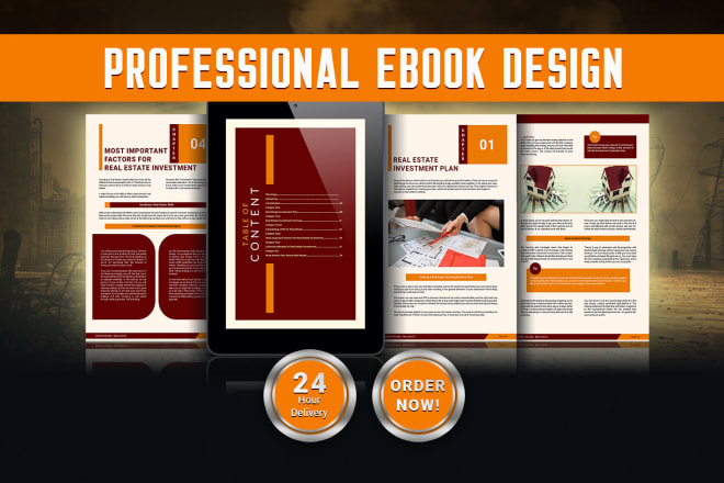 I will do professional PDF ebook, book formatting, layout design, and ebook cover