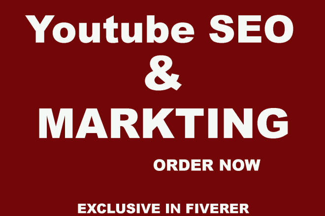 I will do profitable youtube seo for better rank