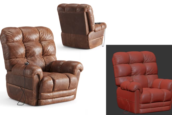 I will do realistic furniture 3d modeling and rendering