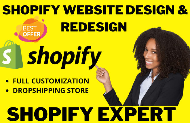 I will do responsive shopify website redesign, weebly, shopify design