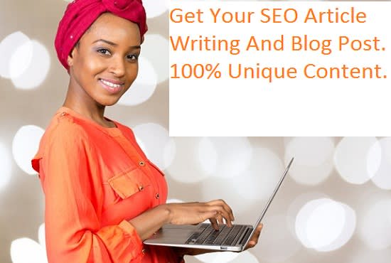 I will do SEO article writing and content writing without delay