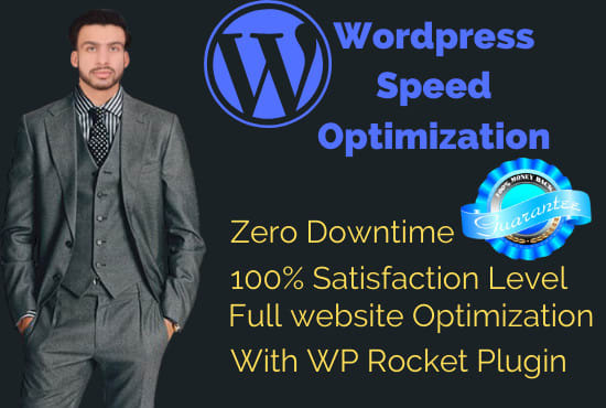 I will do speed optimization of wordpress website with wp rocket