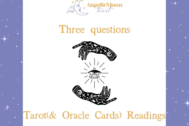 I will do tarot readings for your custom questions