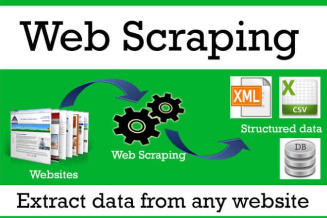 I will do web scraping data mining and web automation script