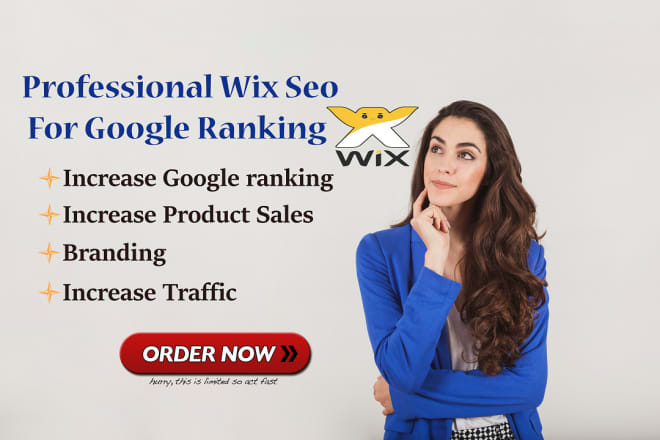 I will do wix seo for 1st page google rankings faster