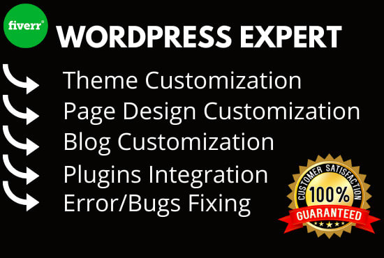 I will do wordpress theme customization and fix issues on site