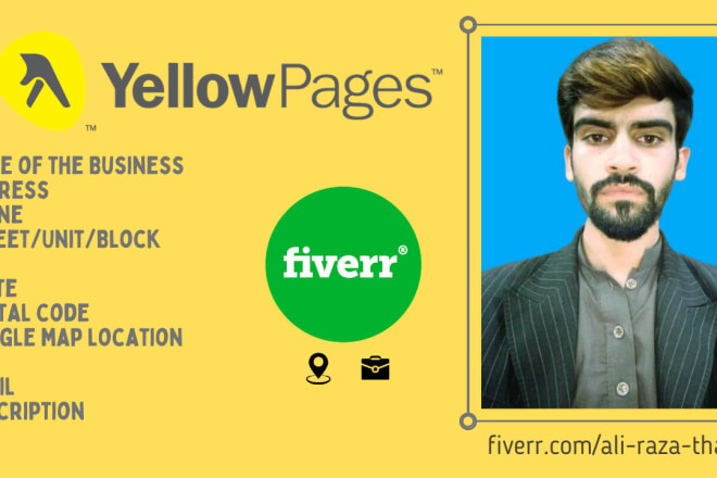 I will do yellow pages scrape data from USA, canada, australia