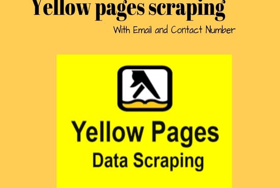 I will do yellow pages scraping for all countries