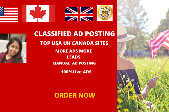 I will do your ads on top rank classified ad posting sites