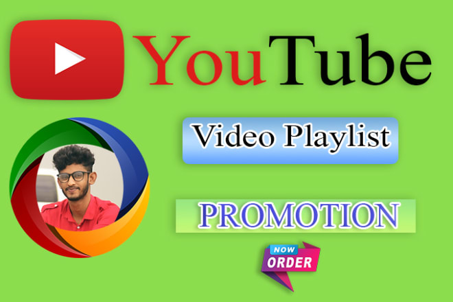 I will do youtube playlist video promotion