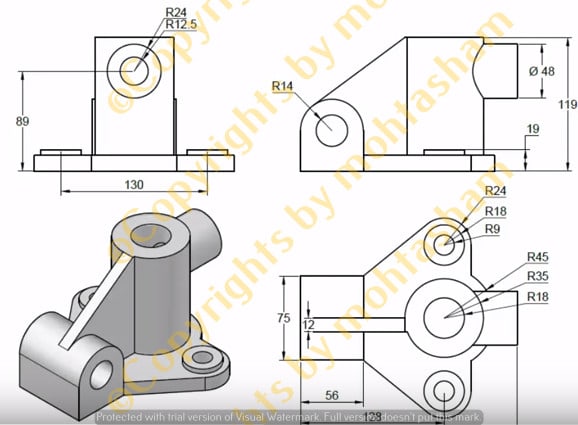 I will drafting 2d object or design 3d model of mechanical equipment in autocad