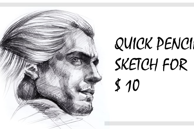 I will draw a quick pencil sketch for you