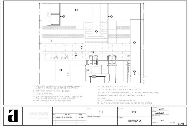 I will draw your kitchen details drawings in autocad