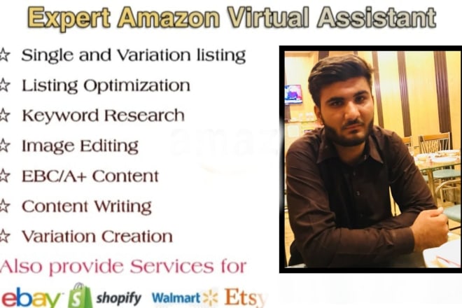 I will expert amazon listing shipment product launch research content writing ppc ads
