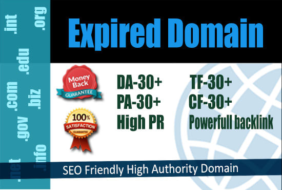 I will find high authority expired domain name