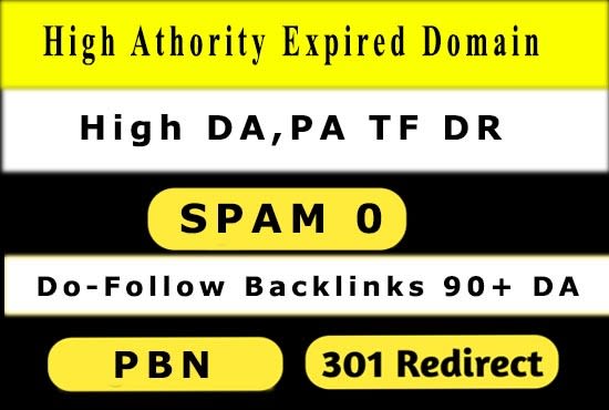 I will find high authority expired domain name research