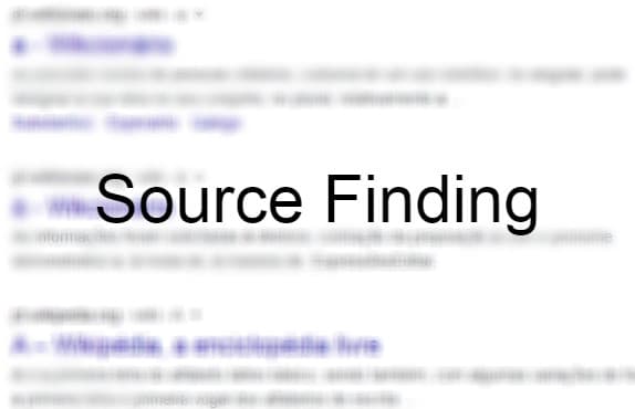 I will find sources of stuff