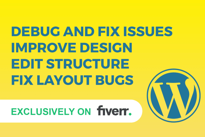 I will fix bugs and customize your wordpress website, php, js, css errors