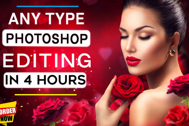 I will fulfill your photoshop editing, photo retouching work fast