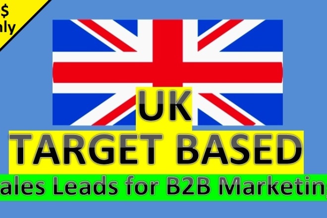 I will give 500k updated UK business email database with full details