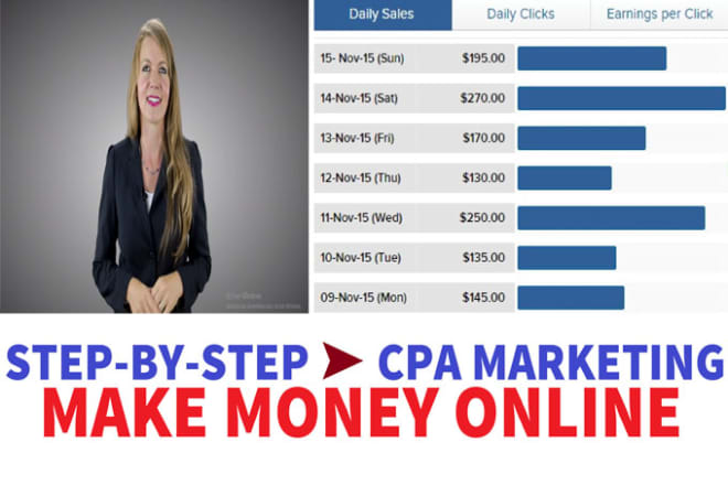 I will give step by step CPA marketing to make money online