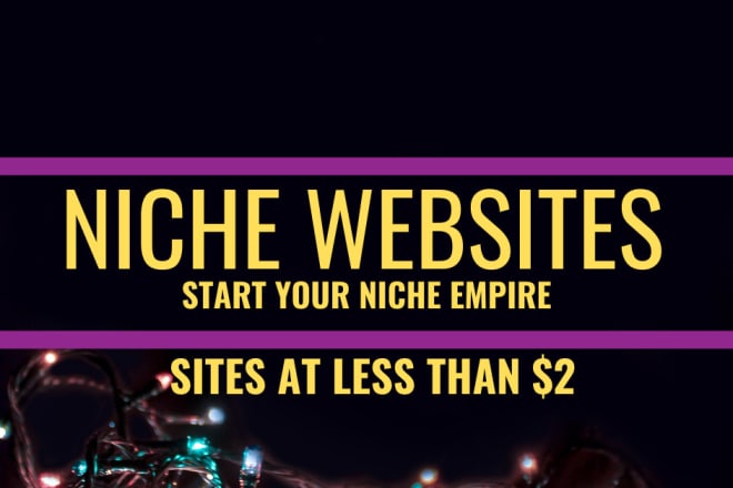 I will give you a dfy niche site with clickbank banners