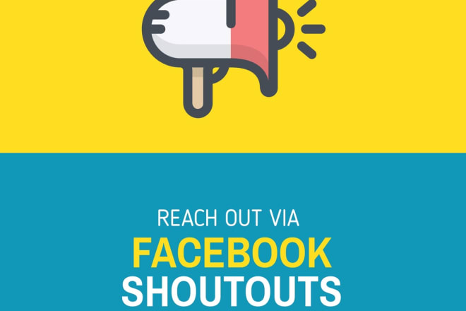 I will give you a shout out on 5m audience on facebook