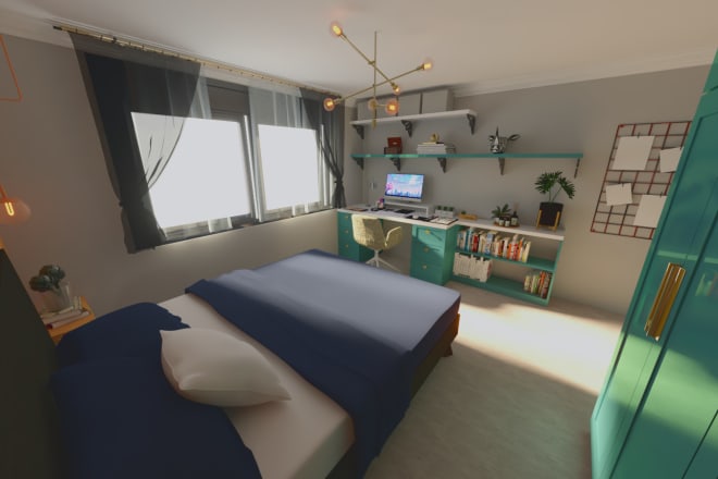 I will give you a splendid 3d render service using sketchup vray next