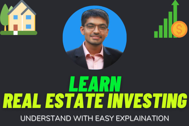 I will give you real estate investing course