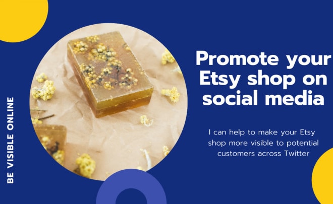 I will greatly do etsy shop promotion and promote your etsy store