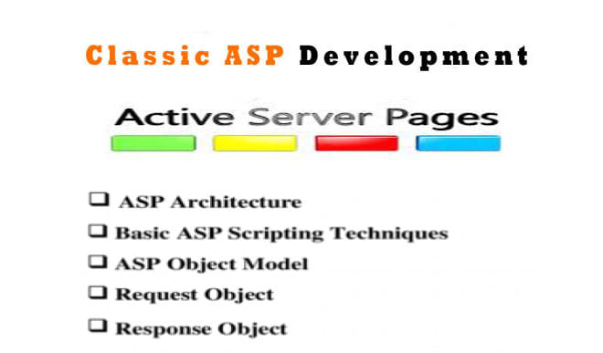 I will help you classic asp work