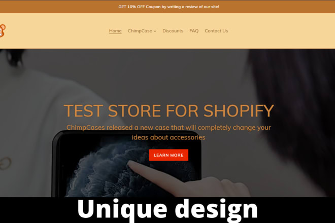 I will help you to create your first shopify shop