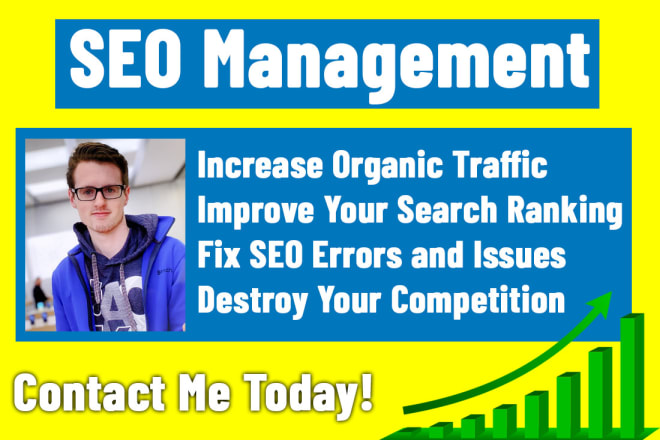 I will improve and optimize your SEO