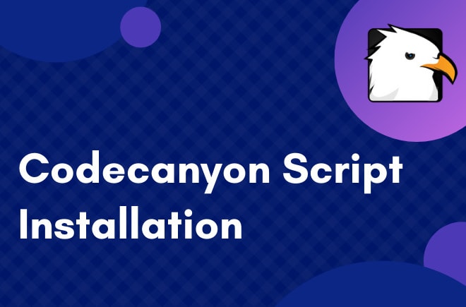 I will install and configure codecanyon script