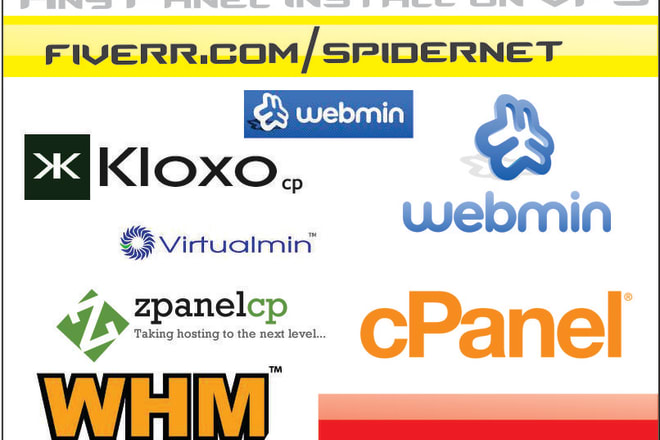 I will install configure vestcp sentora cpanel whmca any hosting control panel