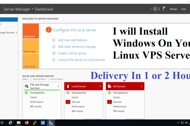 I will install windows server on your vps or vds server