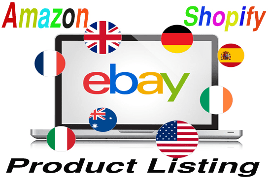 I will list amazon to ebay dropshipping products