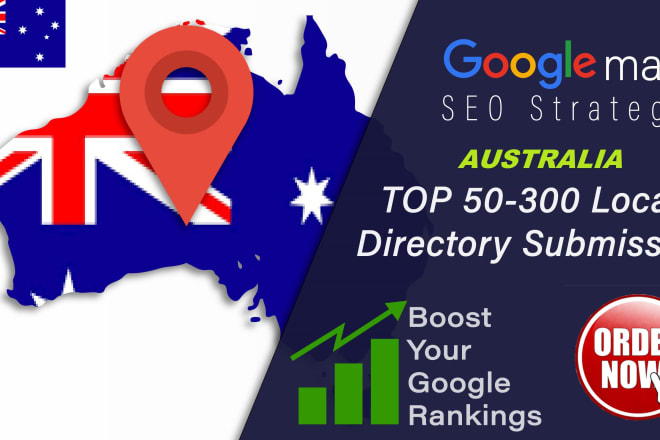 I will list your business top australia 300 local directories submission