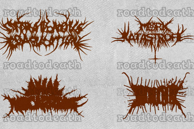 I will make an extreme metal logo for your band