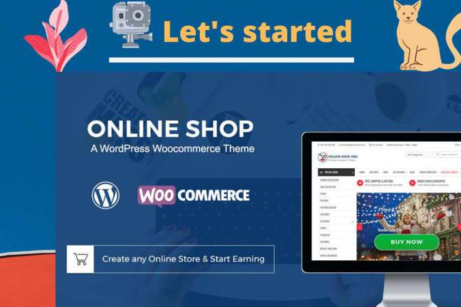 I will make best woo commerce website for you via wordpress